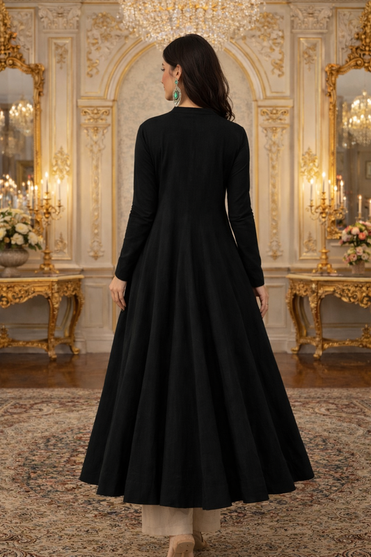 Jaya Black Kalidar Kurta